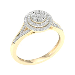 10KT-0.25CTW LADIESRING