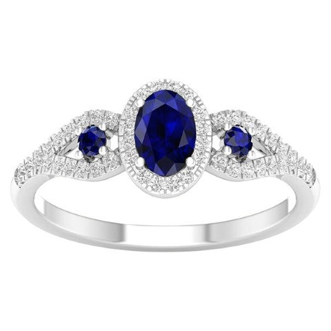 14KT-0.16CTW LADIESRING