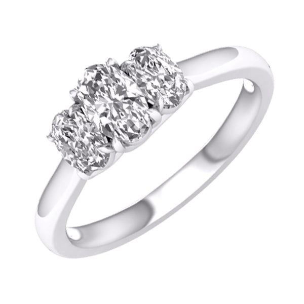 14KT-1.00CTW LADIESRING (Lab Grown Diamonds)