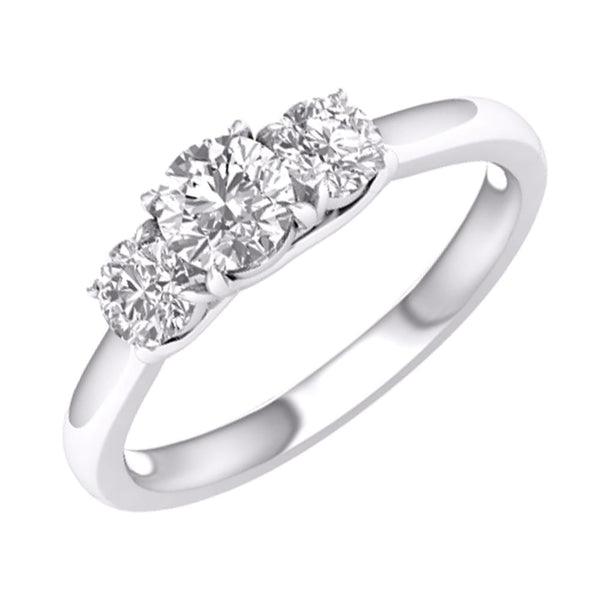 14KT-1.00CTW LADIESRING (Lab Grown Diamonds)