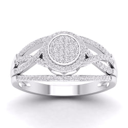 10KT-0.33CTW LADIESRING