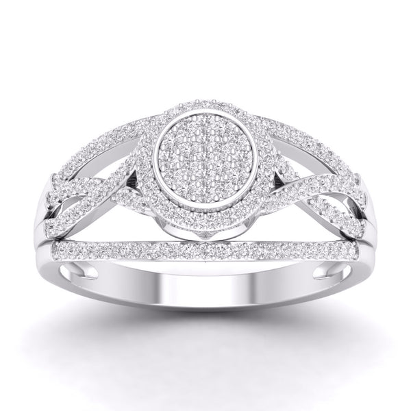 10KT-0.33CTW LADIESRING