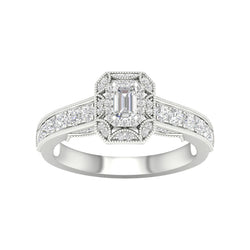 14KT-0.75CTW (0.25CTR) BRIDAL