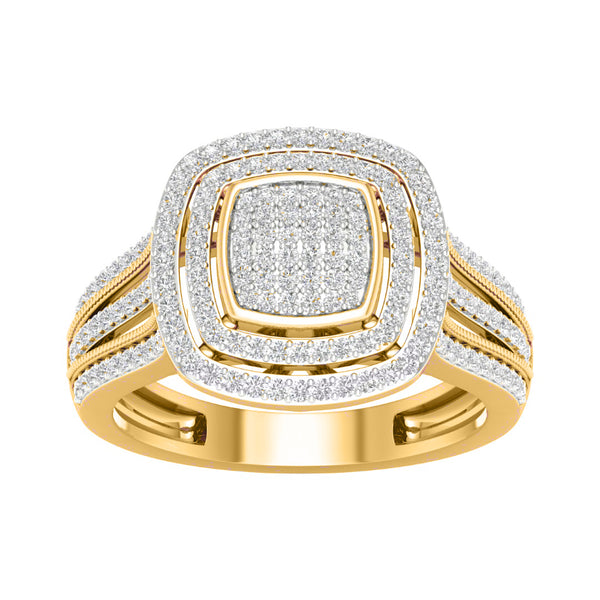 10KT-0.50CTW LADIESRING