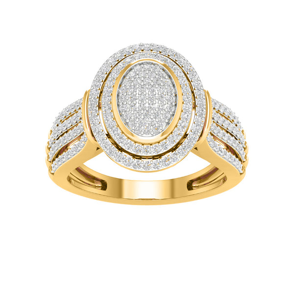 10KT-0.50CTW LADIESRING