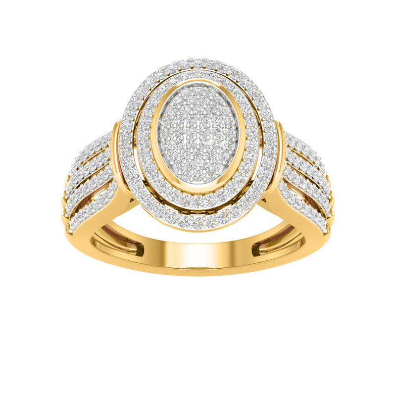 10KT-0.50CTW LADIESRING