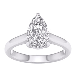 14KT-2.00CTW LADIESRING (Lab Grown Diamonds)