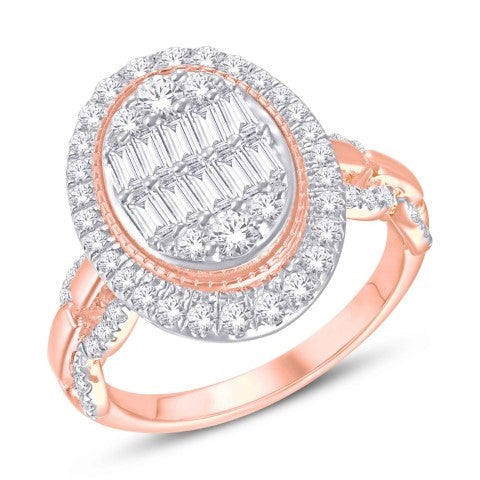 14KT-1.00CTW LADIESRING