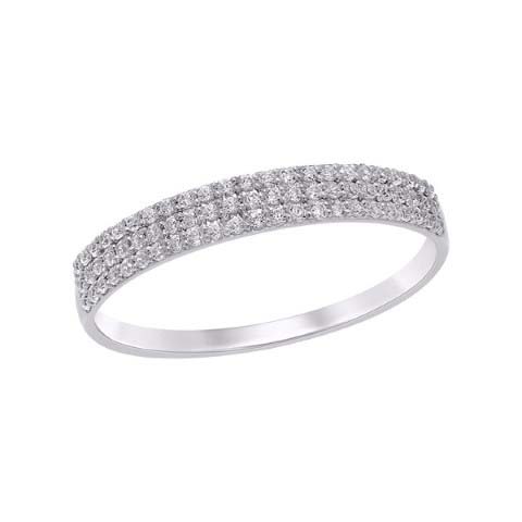 10KT-0.20CTW LADIESRING (Size 7)