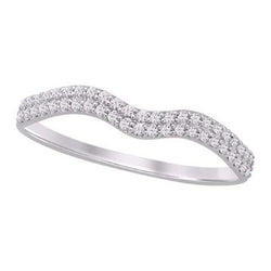 10KT-0.15CTW LADIESRING (Size 7)