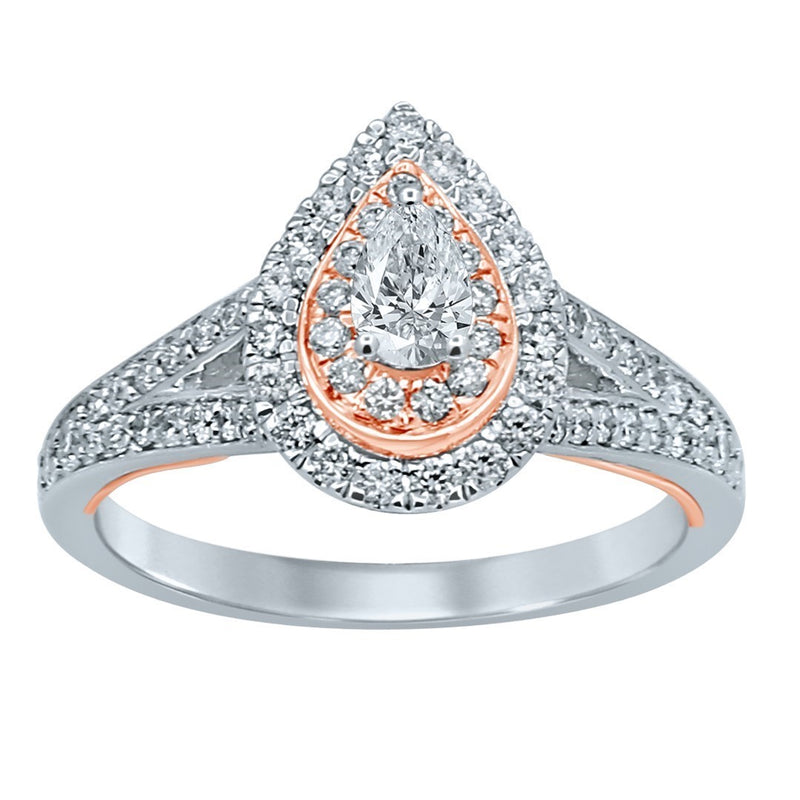 14KT -0.75CTW LADIESRING