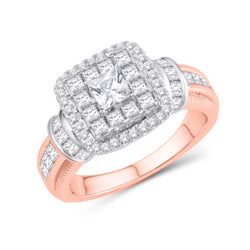 14KT-1.75CTW(CTR:0.33CT) CERTIFIED UNO LADIESRING