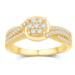 10KT-0.46CTW LADIESRING