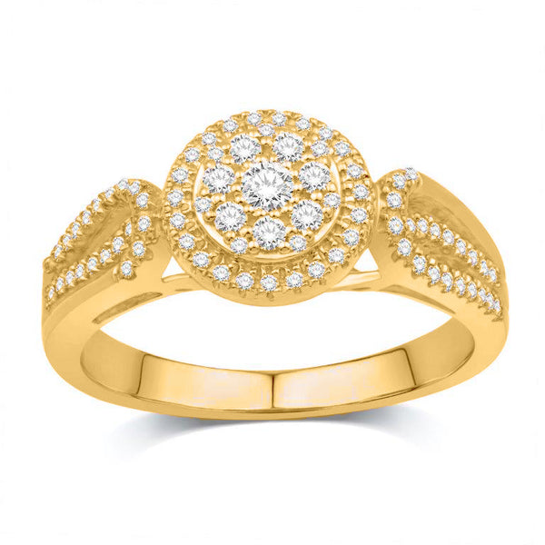 10KT-0.45CTW LADIESRING