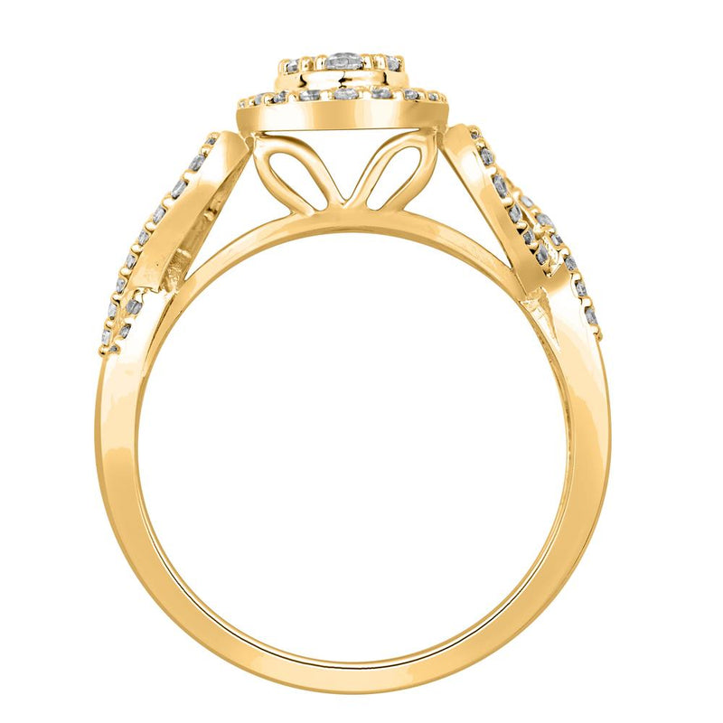 10KT-0.48CTW LADIESRING