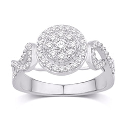 10KT-0.50CTW LADIESRING