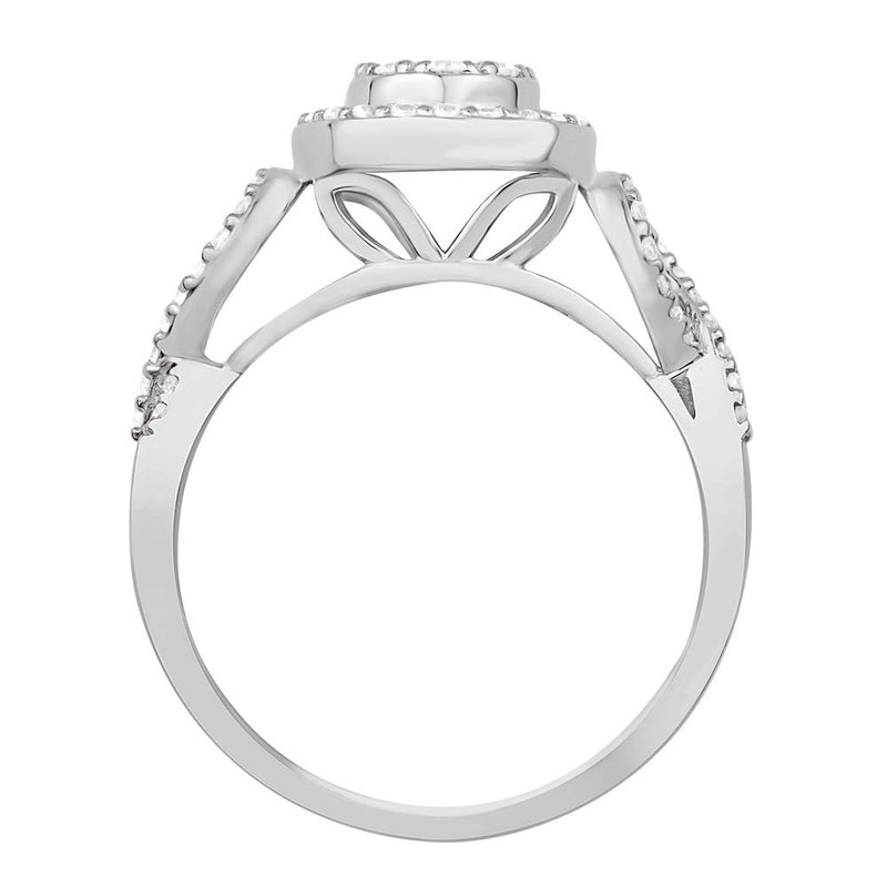 10KT-0.50CTW LADIESRING