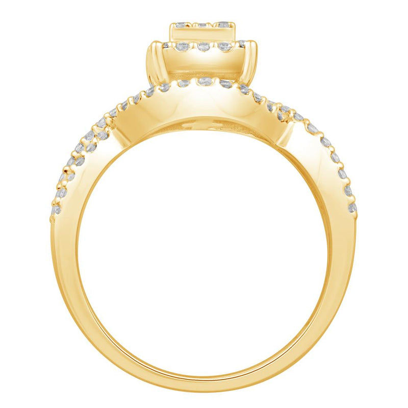 10KT-0.51CTW LADIESRING