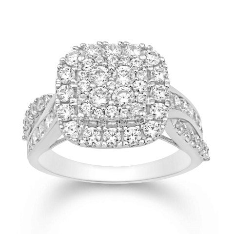 10KT-1.49CTW LADIESRING