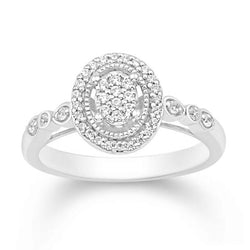 14KT-0.21CTW LADIESRING