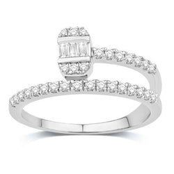 14KT-0.33CTW LADIESRING