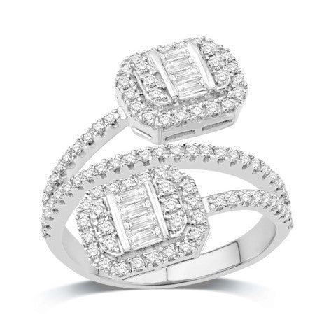 14KT-0.85CTW LADIESRING