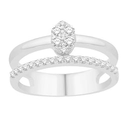 14KT-0.35CTW LADIESRING