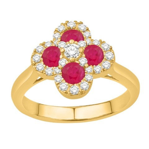 14KT-1.14CTW LADIESRING