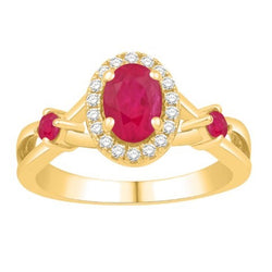 14KT-1.31CTW LADIESRING