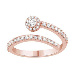 14KT-0.49CTW LADIESRING (Size 7)