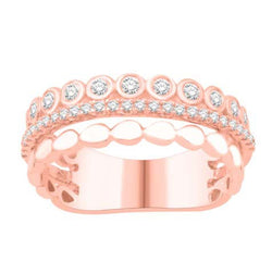 14KT-0.34CTW LADIESRING (Size 7)