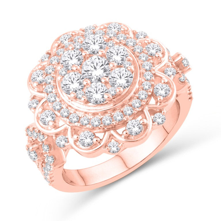 14KT-2.00CTW  LADIESRING