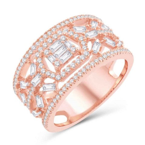 14KT-0.71CTW LADIESRING