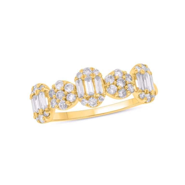 14KT-0.57CTW LADIESRING