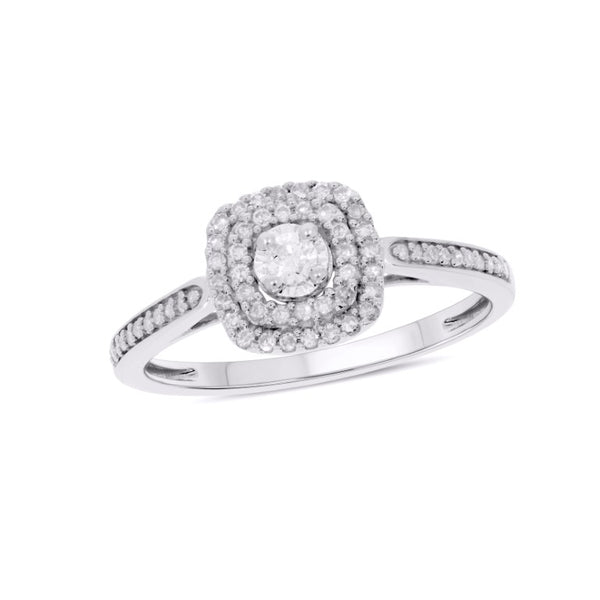 14KT-0.27CTW LADIESRING