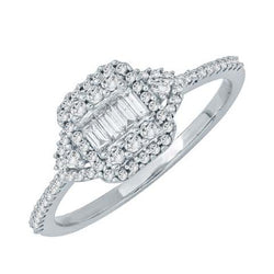 14KT-0.32CTW LADIESRING