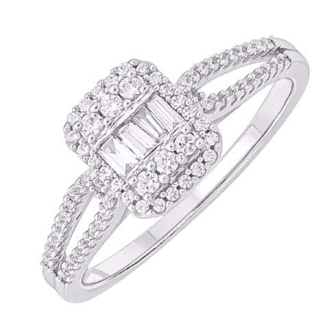 14KT-0.33CTW LADIESRING