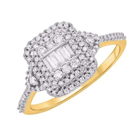 14KT-0.49CTW LADIESRING