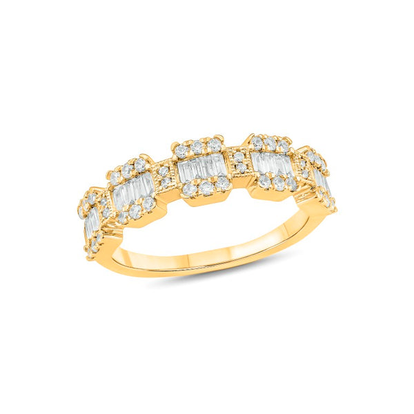 14KT-0.48CTW LADIESRING