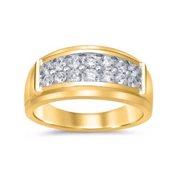 14KT-1.00CTW MENSRING