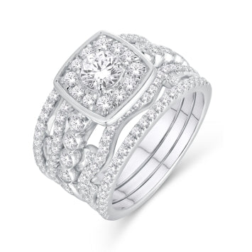 14KT-2.00CTW (CTR:0.60ct) UNO LADIESRING