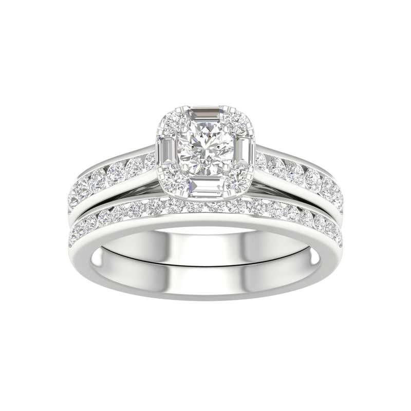 14KT-1.00CTW (0.25CTR) BRIDAL