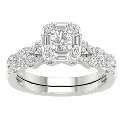 14KT-1.00CTW (0.25CTR) BRIDAL