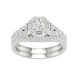 14KT-1.00CTW (0.25CTR) BRIDAL