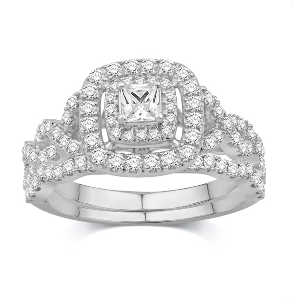 14KT-1.00CTW (CTR:0.20CT) CERTIFIED UNO BRIDAL