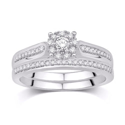 14KT-0.33CTW(0.1CTR) BRIDAL