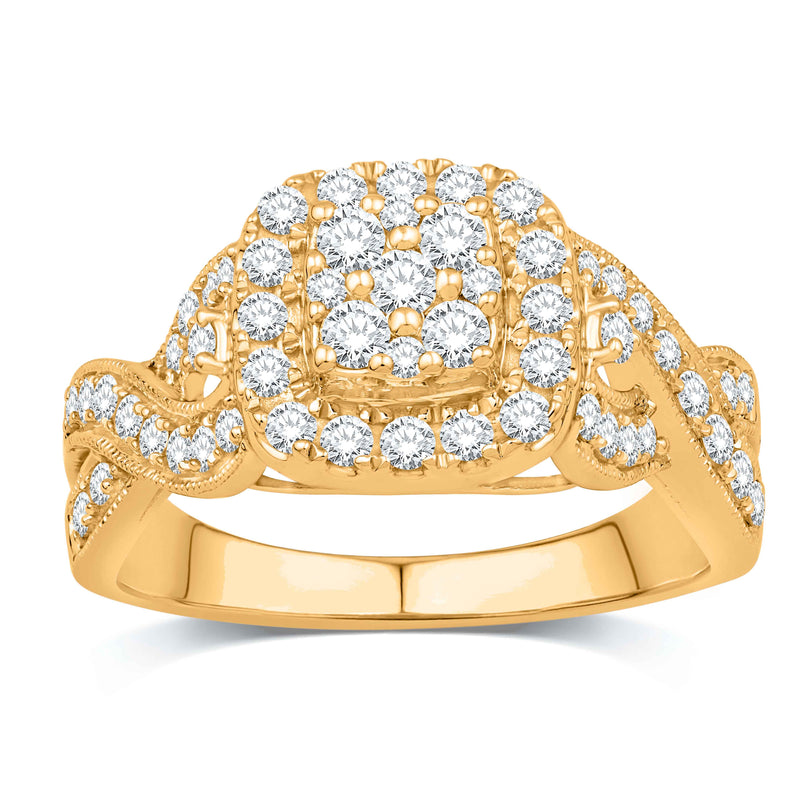 10KT-1.00CTW LADIESRING