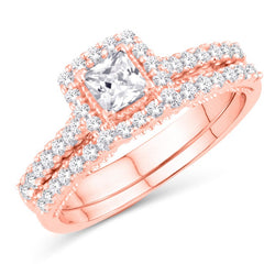 14KT-1.00CTW (CTR:0.40ct) UNO-BRIDAL