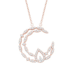 14KT-0.43CTW PENDANT With Chain