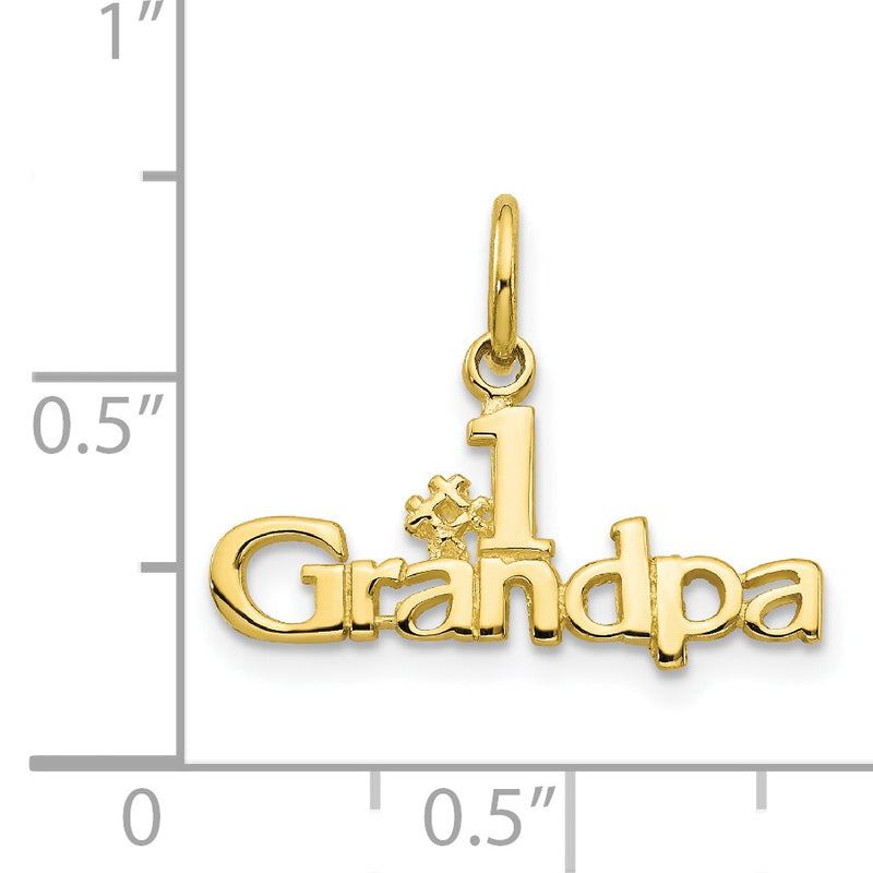 10K &num;1 GRANDPA Charm